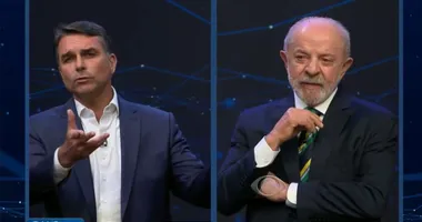 Imagem ilustrativa da imagem Saiba quando é o próximo debate presidencial entre Flávio e Lula