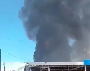 Incêndio atingiu base do Samu