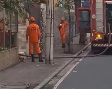 Incêndio atinge apartamento do Edifício Judith, na Barra