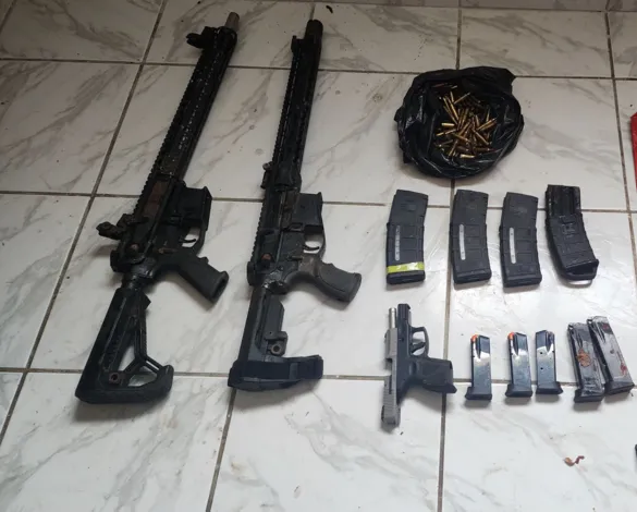 Policia baiana toma, em média, 17 armas por dia do arsenal do crime