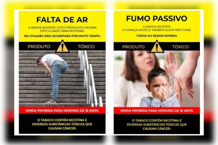 Embalagens de cigarros terão novas mensagens de advertência; confira