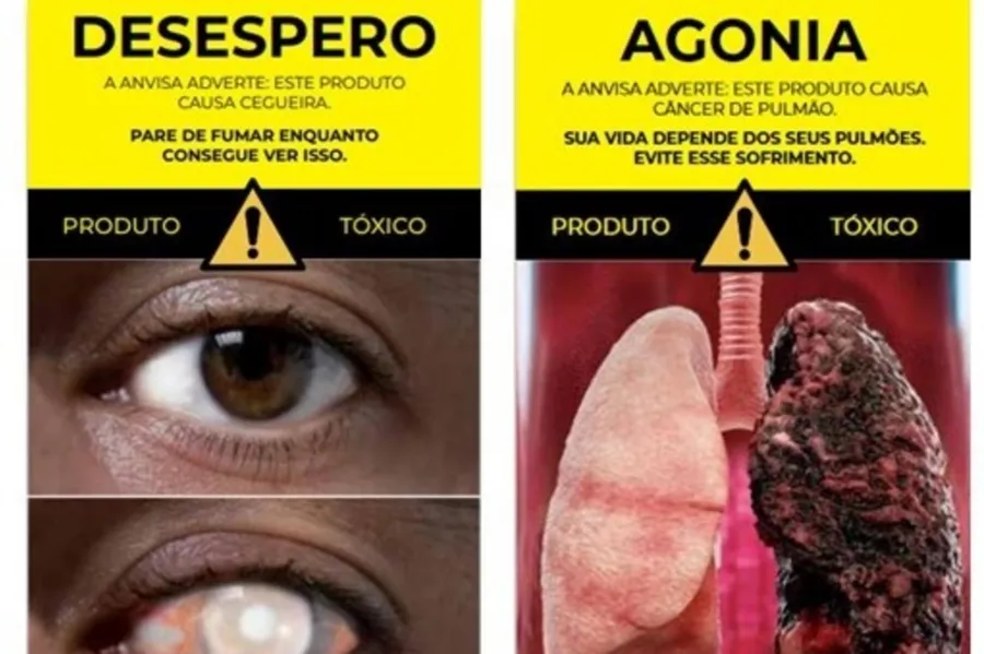 Embalagens de cigarros terão novas mensagens de advertência; confira