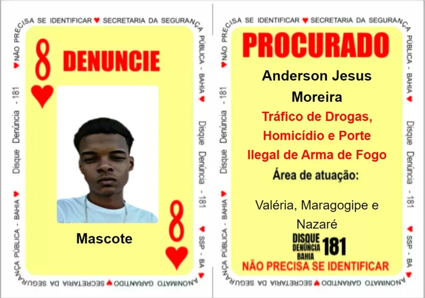 "Titio", "Mascote" e "Chiquinho": conheça três novas cartas do Baralho do Crime