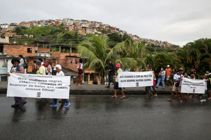 Marcha Incomode marca luta contra o encarceramento da juventude negra