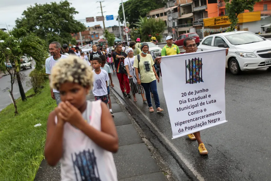 Marcha Incomode marca luta contra o encarceramento da juventude negra