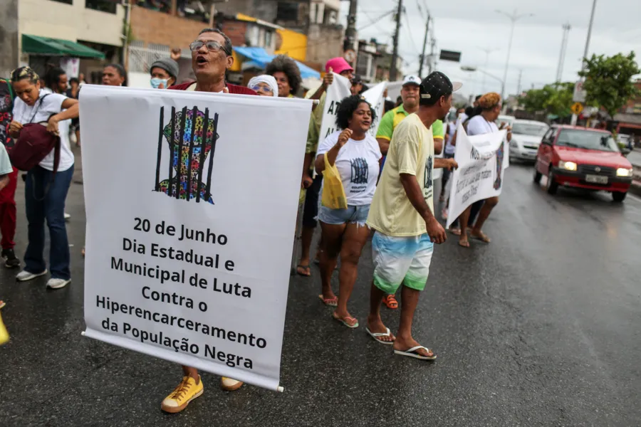 Marcha Incomode marca luta contra o encarceramento da juventude negra