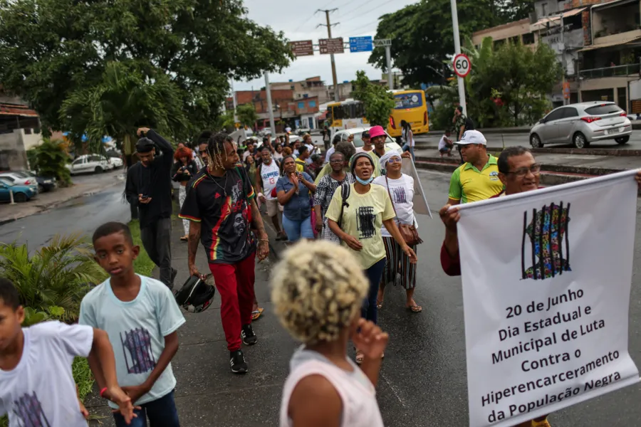 Marcha Incomode marca luta contra o encarceramento da juventude negra