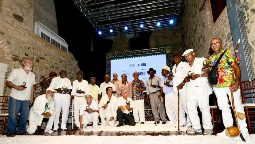 Antigos mestres de capoeira do Brasil são homenageados em Salvador