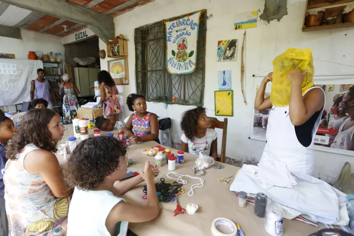 Quilombo organiza campanha para doações na Festa das Caretas