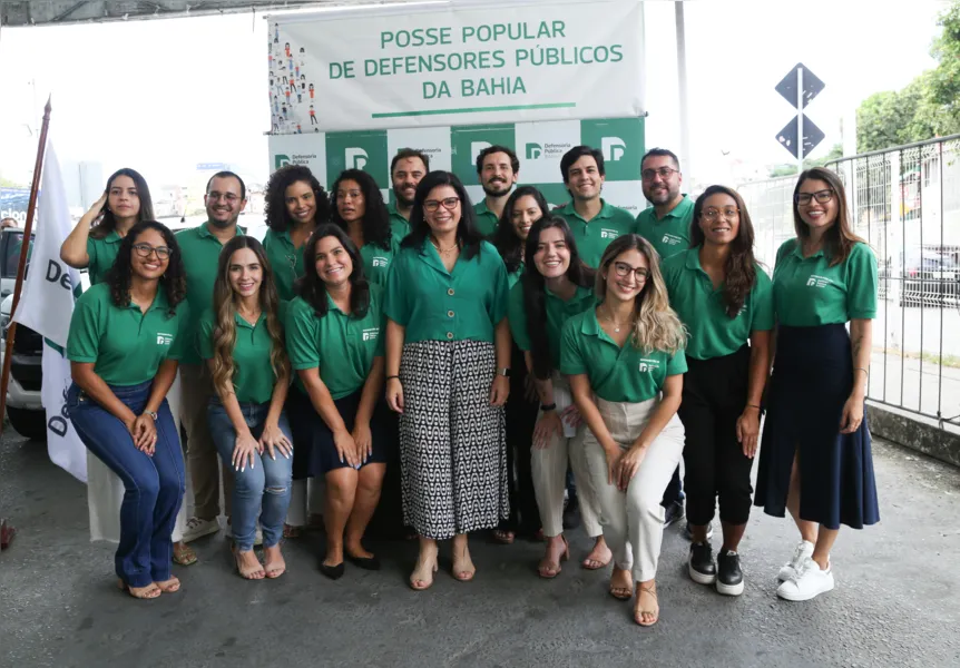 Orientação gratuita marca posse popular de novos defensores públicos