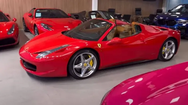 Modelo de Ferrari que Neymar tem