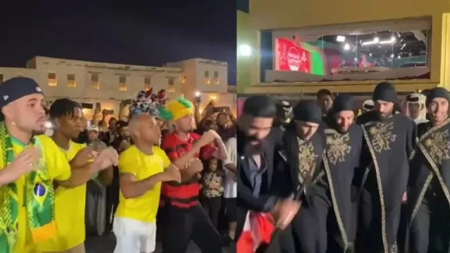 Cristian Bell 'mete dança' ao promover batalha de passinho no Qatar