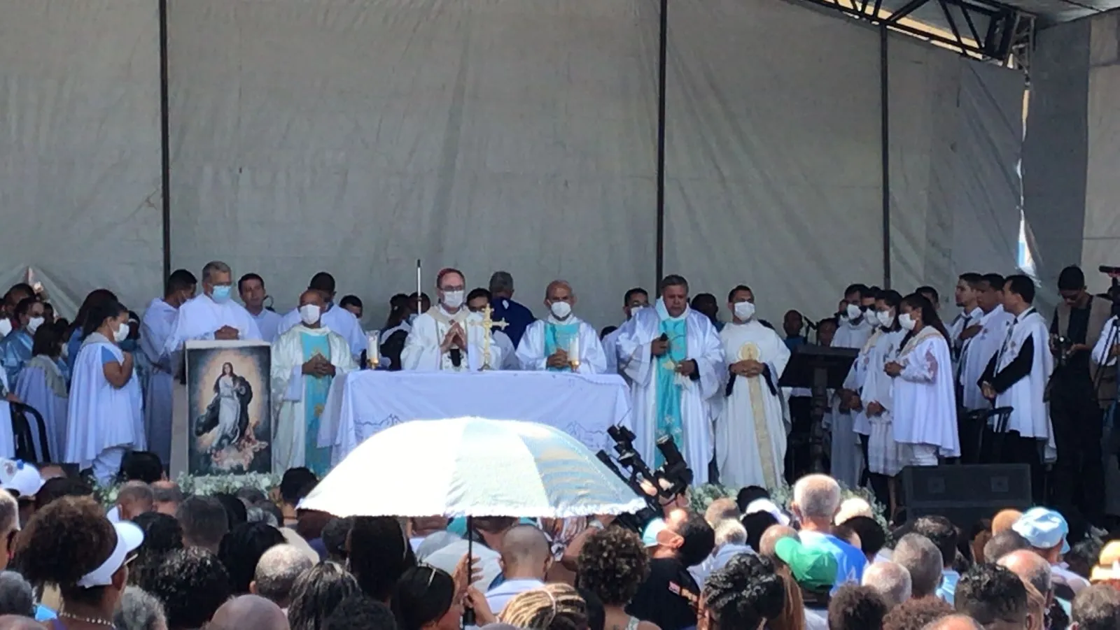 Imagem ilustrativa da imagem Baianos dão show de fé no dia de Nossa Senhora da Conceição da Praia