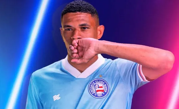 Imagem ilustrativa da imagem Bahia apresenta reforços e Diego Rosa fala de sonho realizado