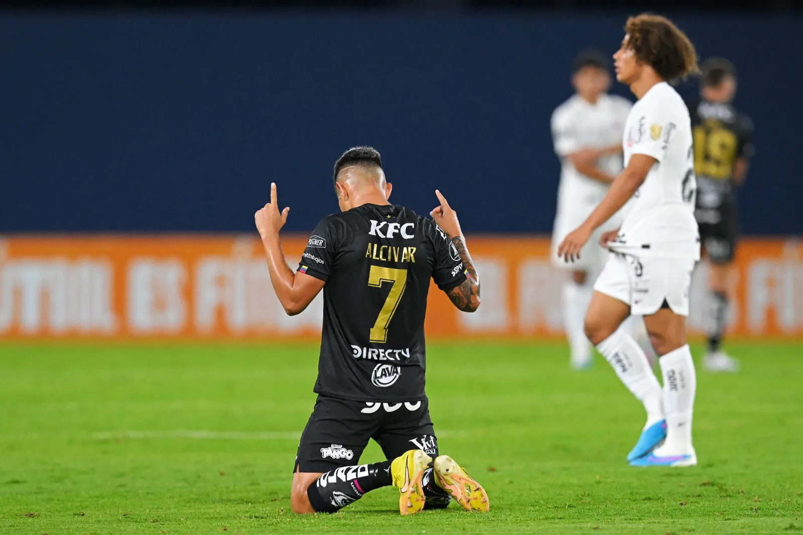 Del Valle comemora a vitória