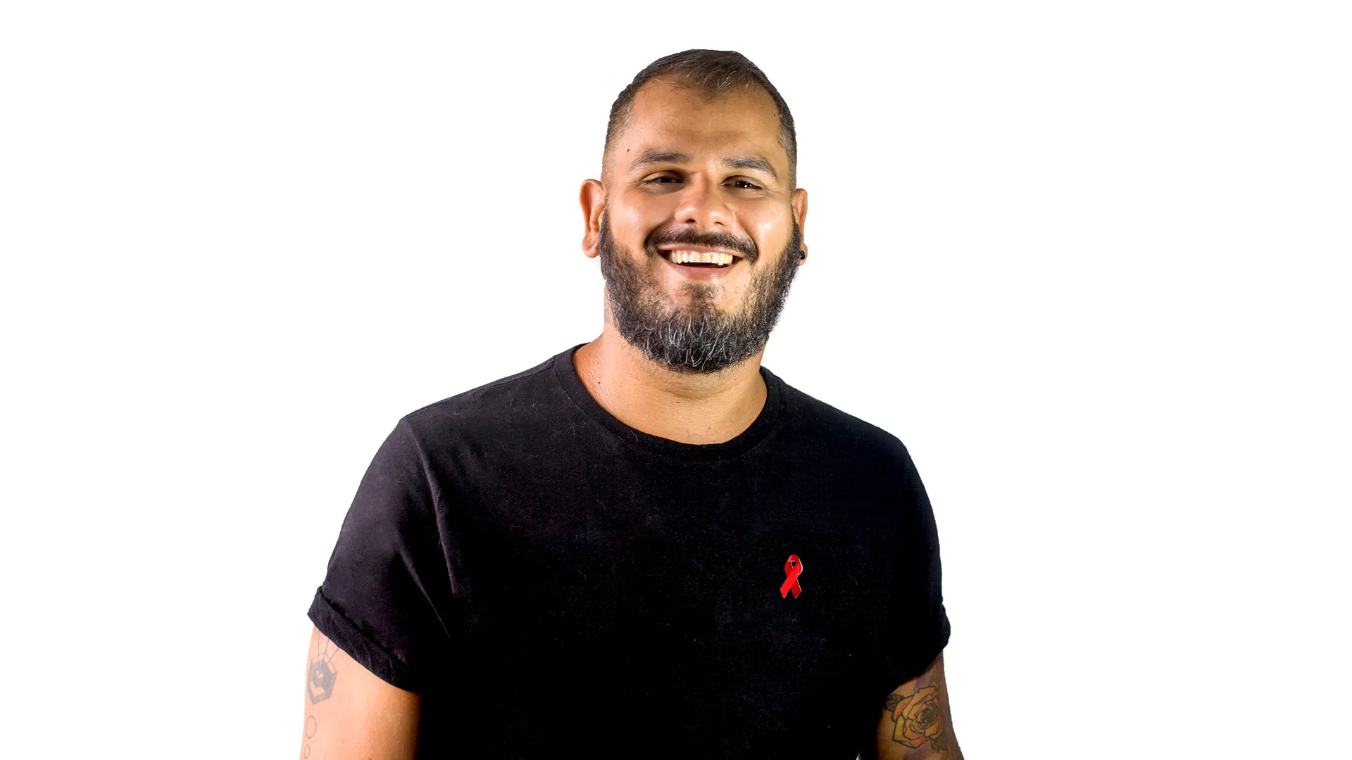 Ton Shüber, ativista, 36 anos. Vive com HIV/AIDS desde 2017