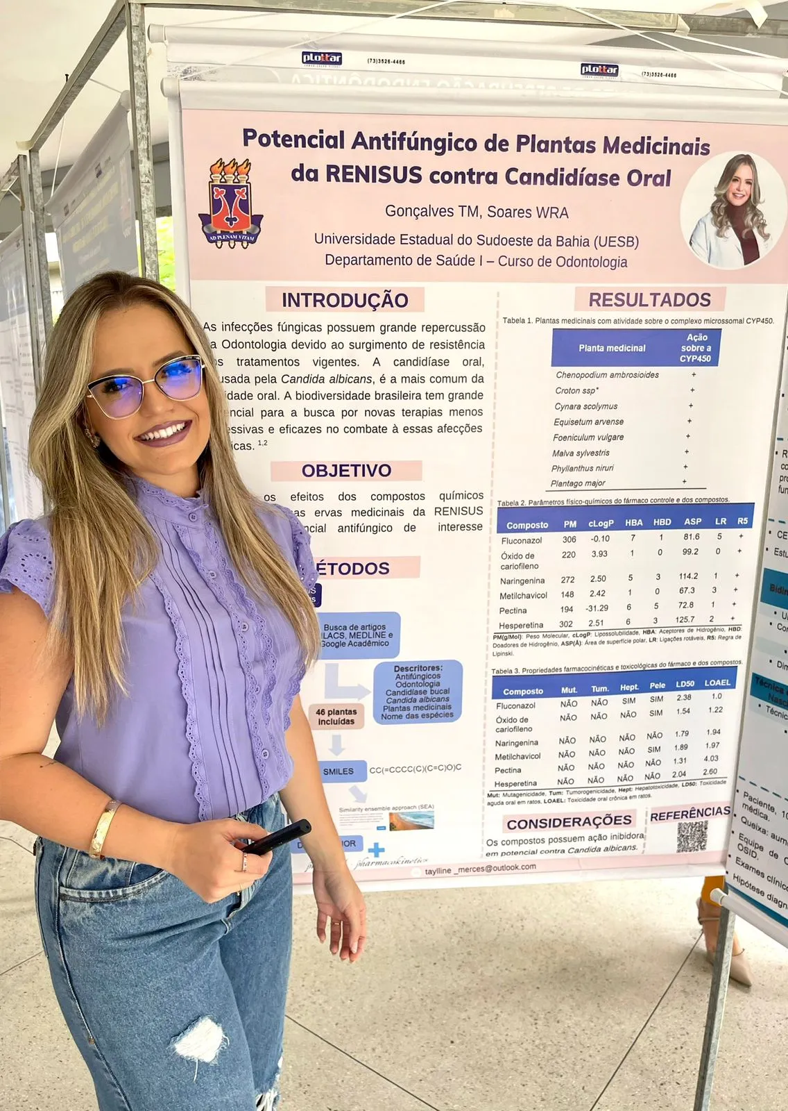 Estudo é de Taylline Mercêse