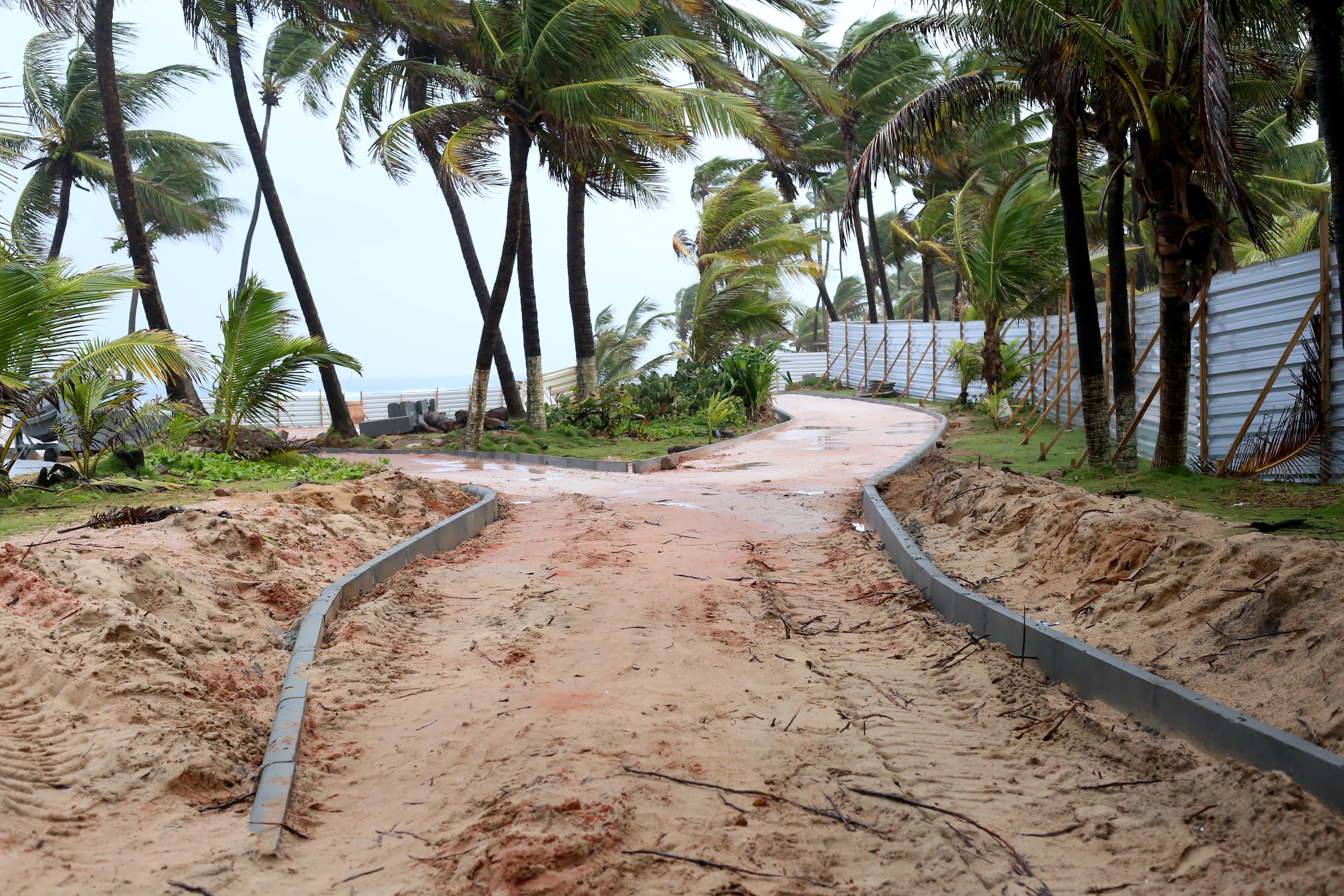 Moradores da praia do flamengo criticam a requalificação do local pela prefeitura que está desmatando o que resta da vegetação de restinga.
Data: 09/06/2023