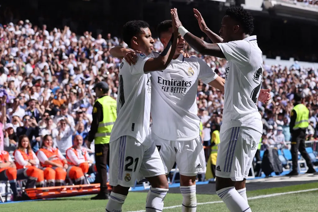 Rodrygo volta a marcar pelo Real Madrid
