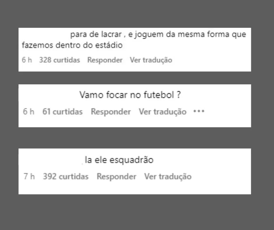 Torcedores dos dois clubes tiveram falas LGBTfóbicas