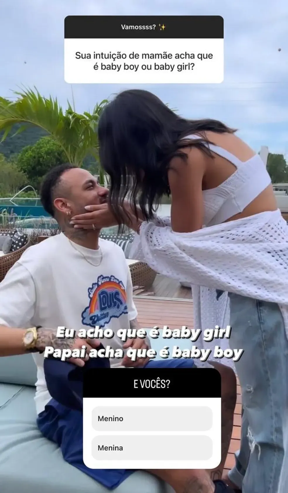 Imagem ilustrativa da imagem Neymar e Bruna fecham hotel para chá revelação do 'BabyNey'