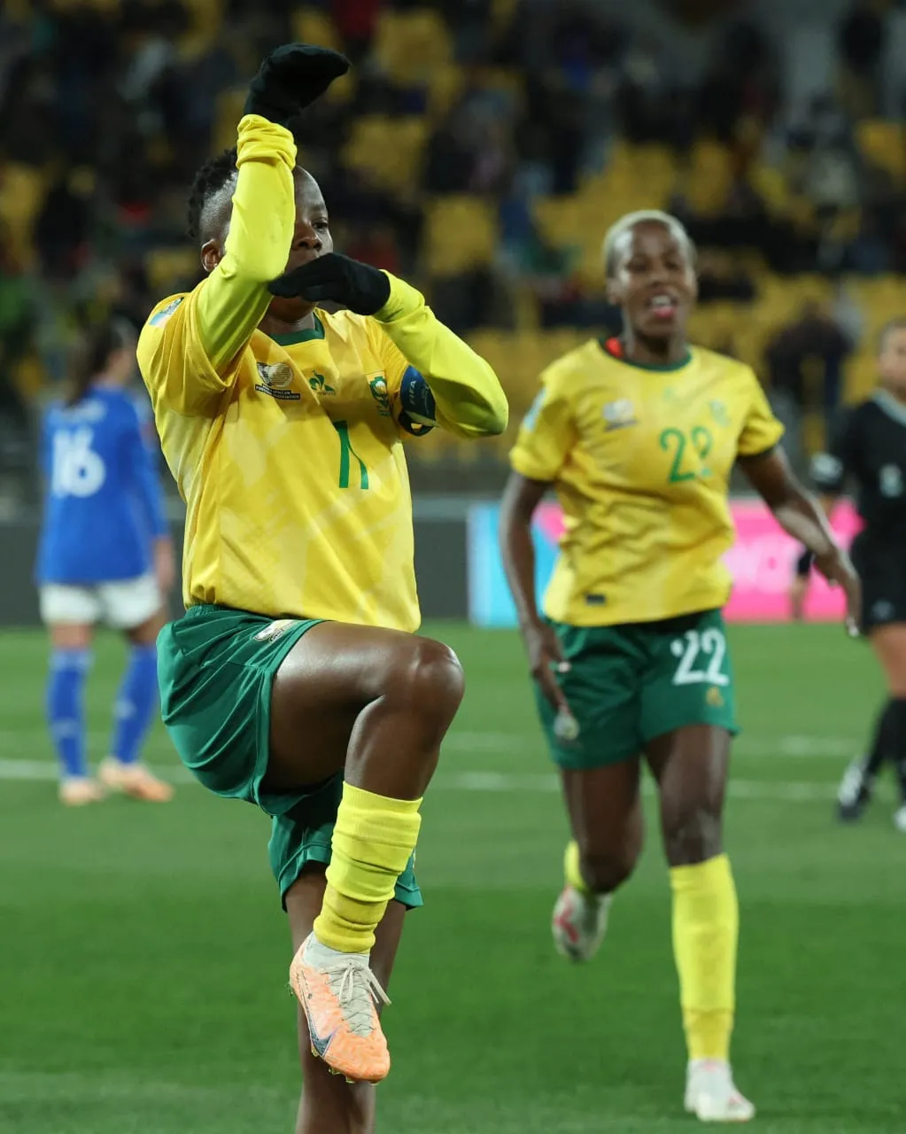 Imagem ilustrativa da imagem África do Sul 'mita' e avança na Copa; Suécia é a chefona do grupo G