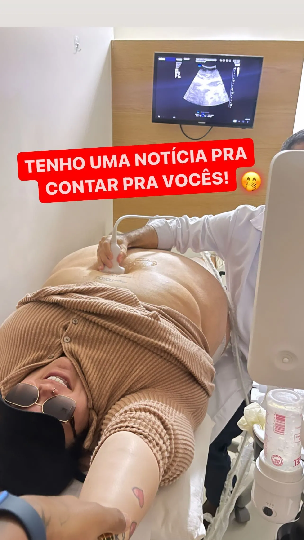 Imagem ilustrativa da imagem Bebê a bordo: Thais Carla anuncia terceira gravidez nas redes sociais