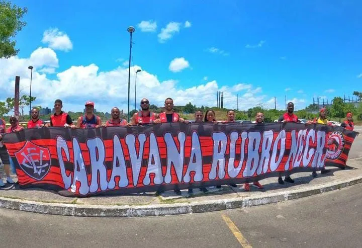 Faixa da Caravana Rubro-Negra