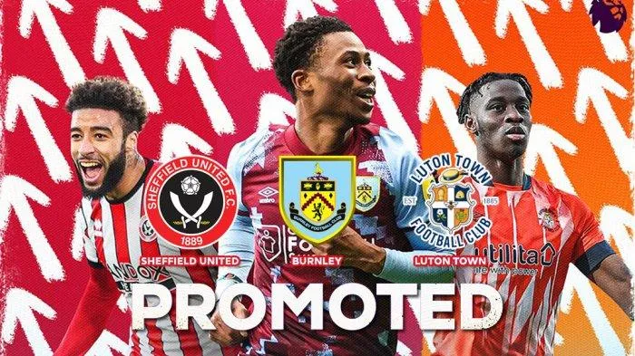 Sheffield United, Bunrley e Luton Town são novidades na primeira divisão este ano