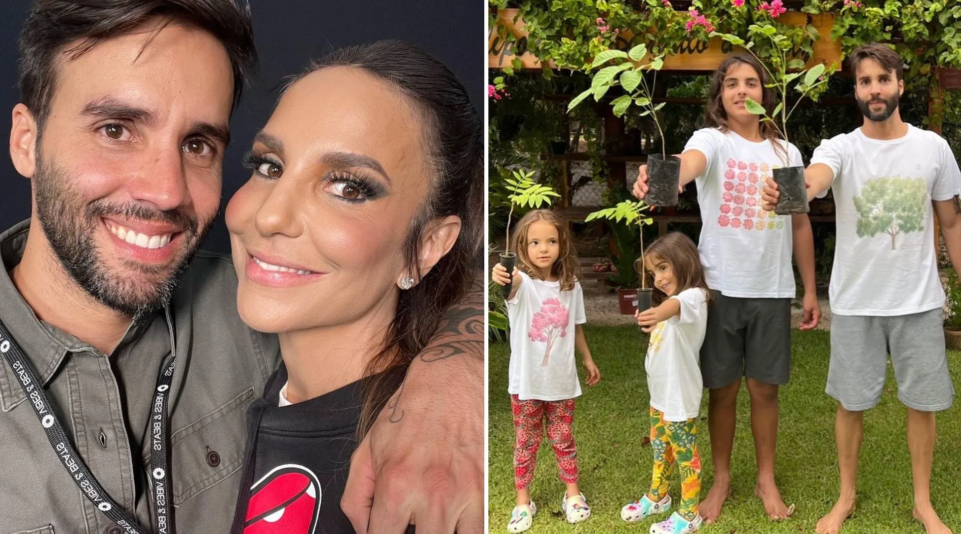 Daniel é casado com Ivete Sangalo e pai de três filhos