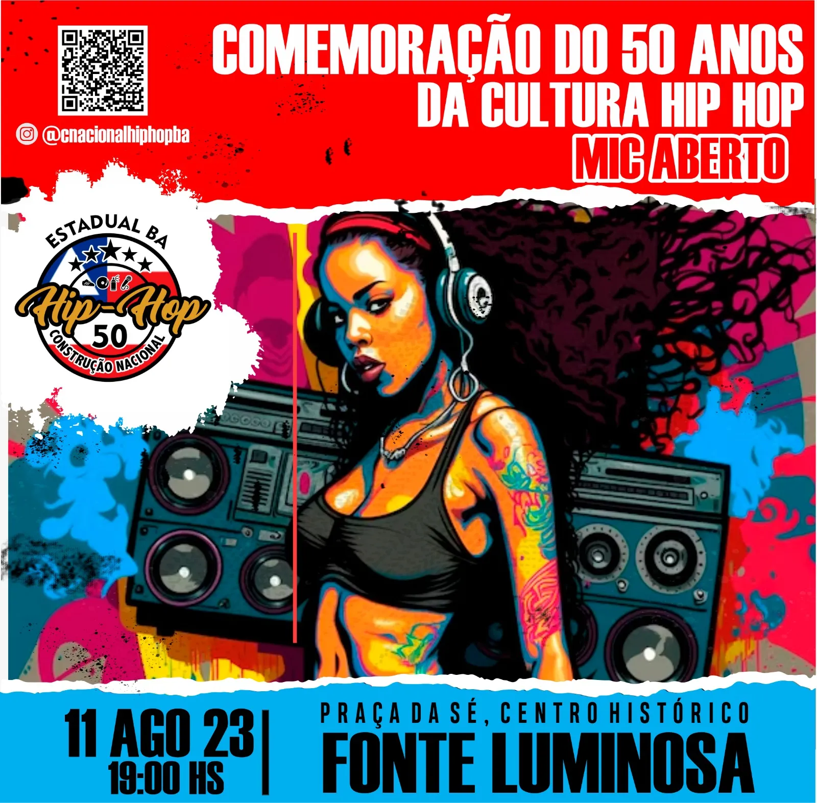 Cutura do hip-hop será celebrada em Salvador