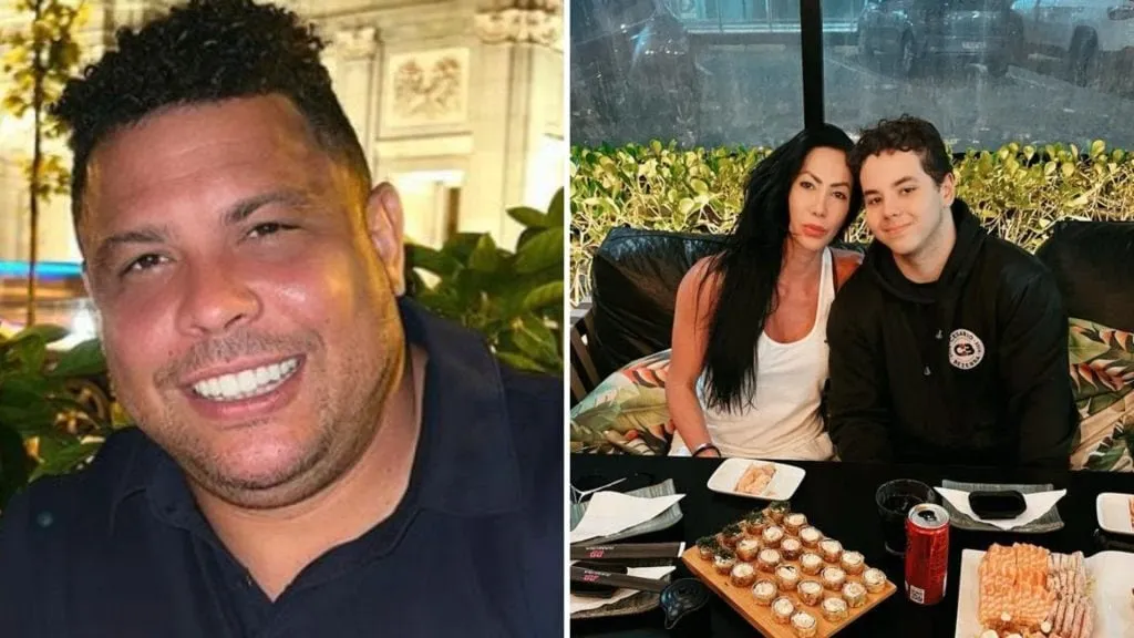 Michele Umezu é mãe de Alexander, filho de 17 anos do ex-craque Ronaldo Fenômeno