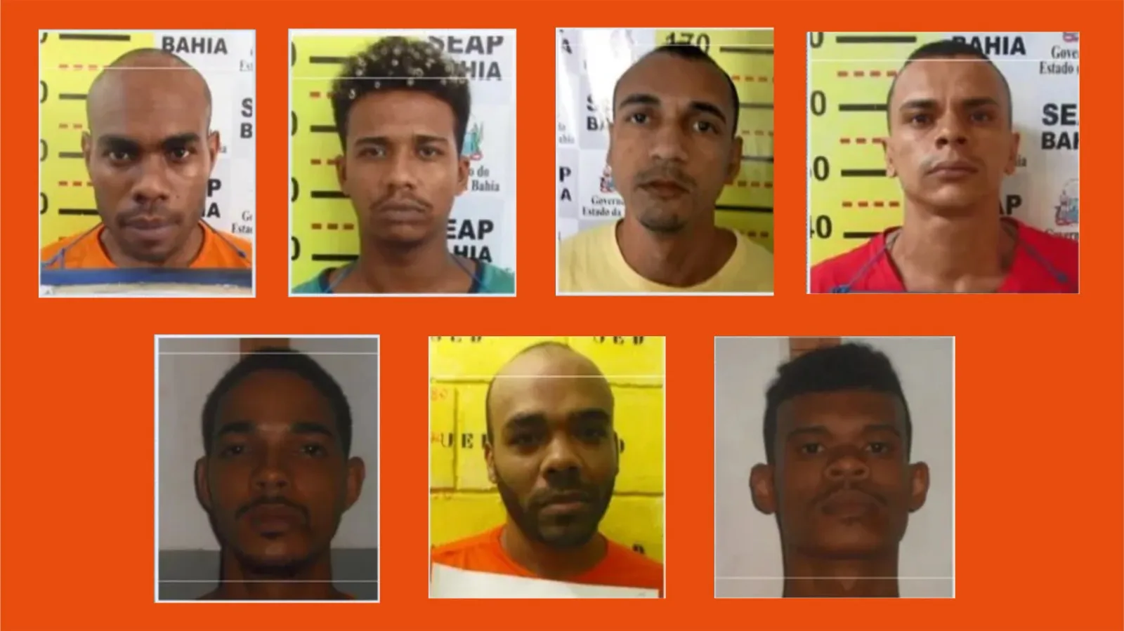 Os sete detentos que fugiram do Complexo Lemos de Brito