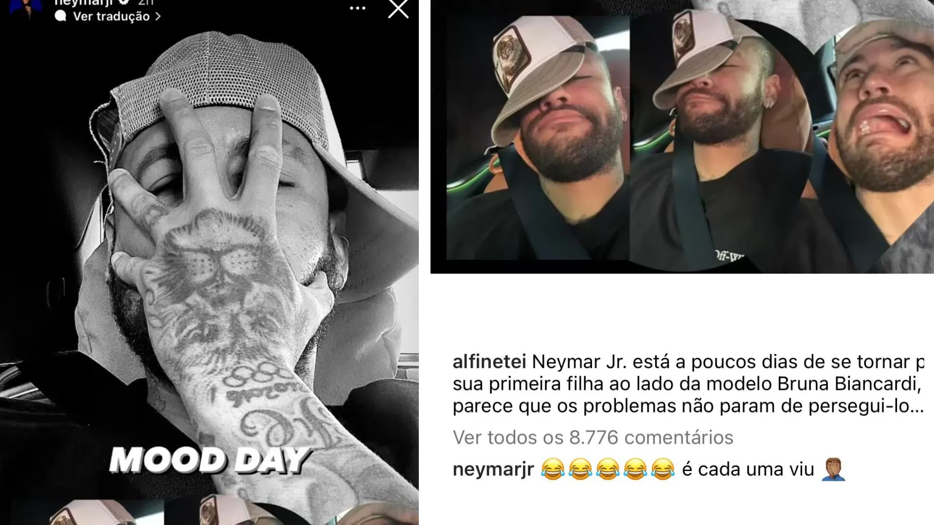 Neymar debocha dos boatos de nova traição