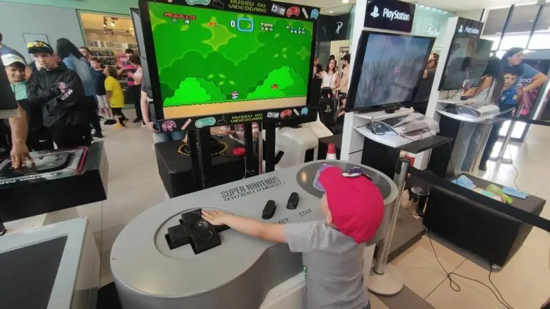 Imagem ilustrativa da imagem Museu do Videogame Itinerante chega à Bahia com mais de 350 aparelhos