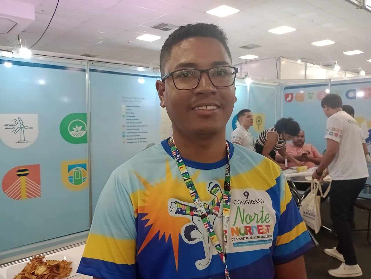 Jeandro Paiva é Secretário de Saúde de um município de Tocantins