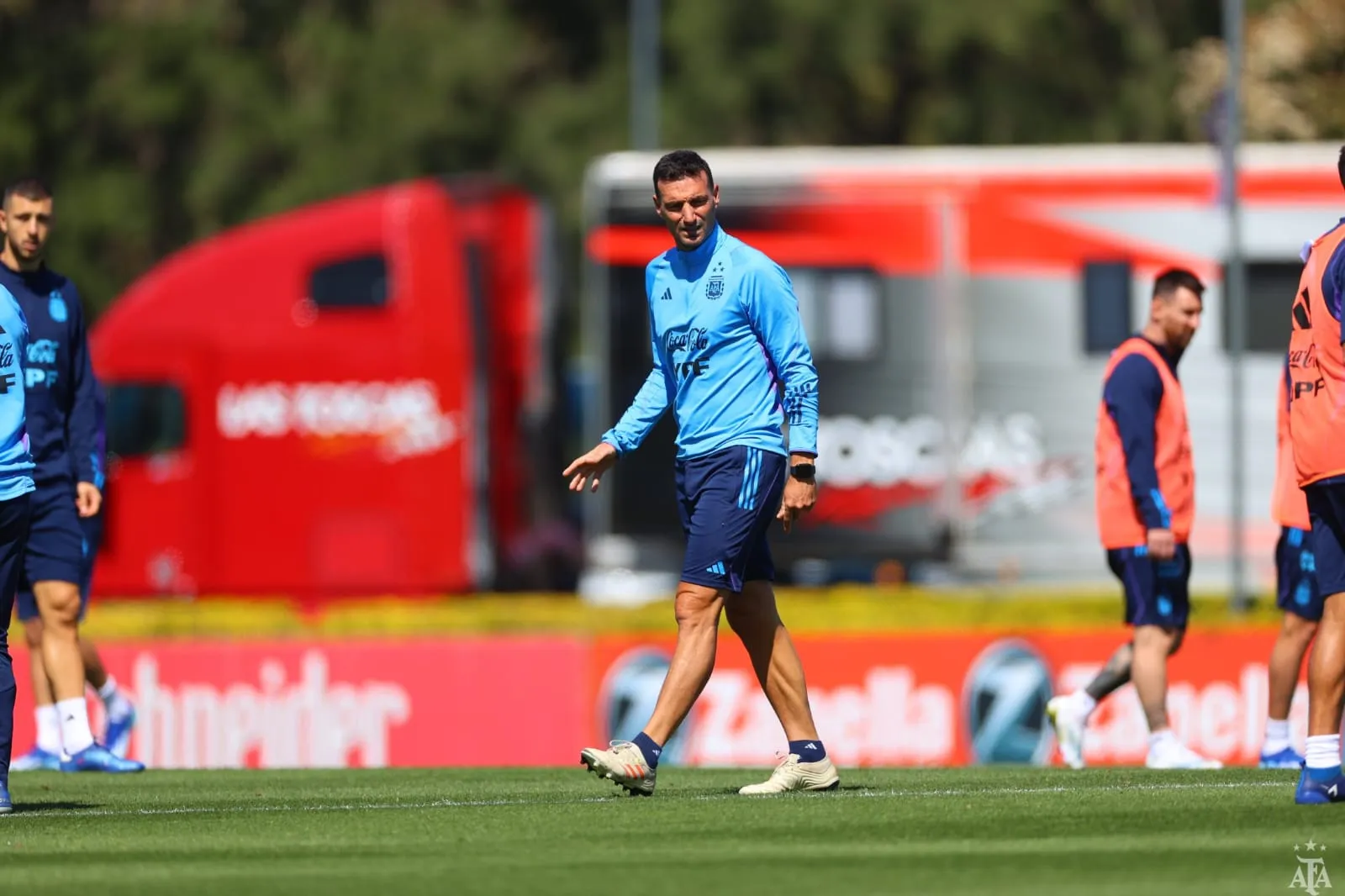 Treino da Argentina