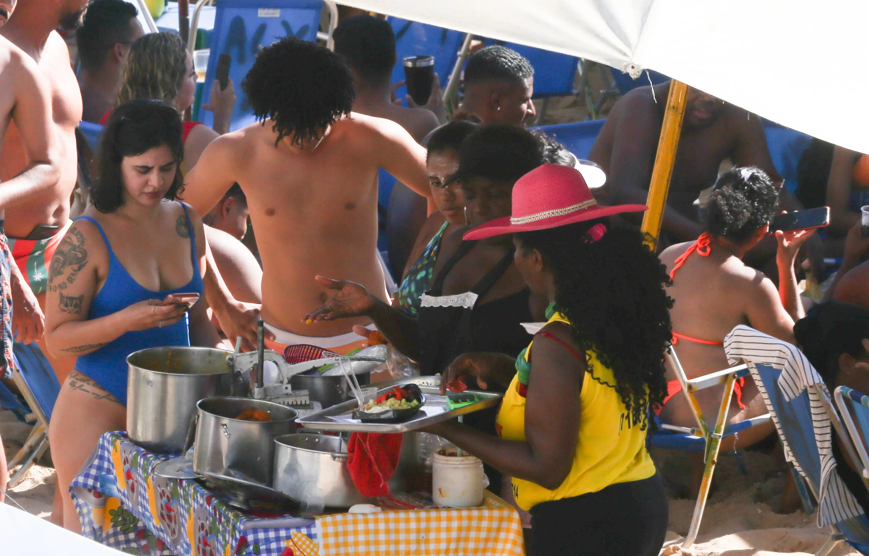 Aquele acarajé de qualidade rola nas praias da Barra