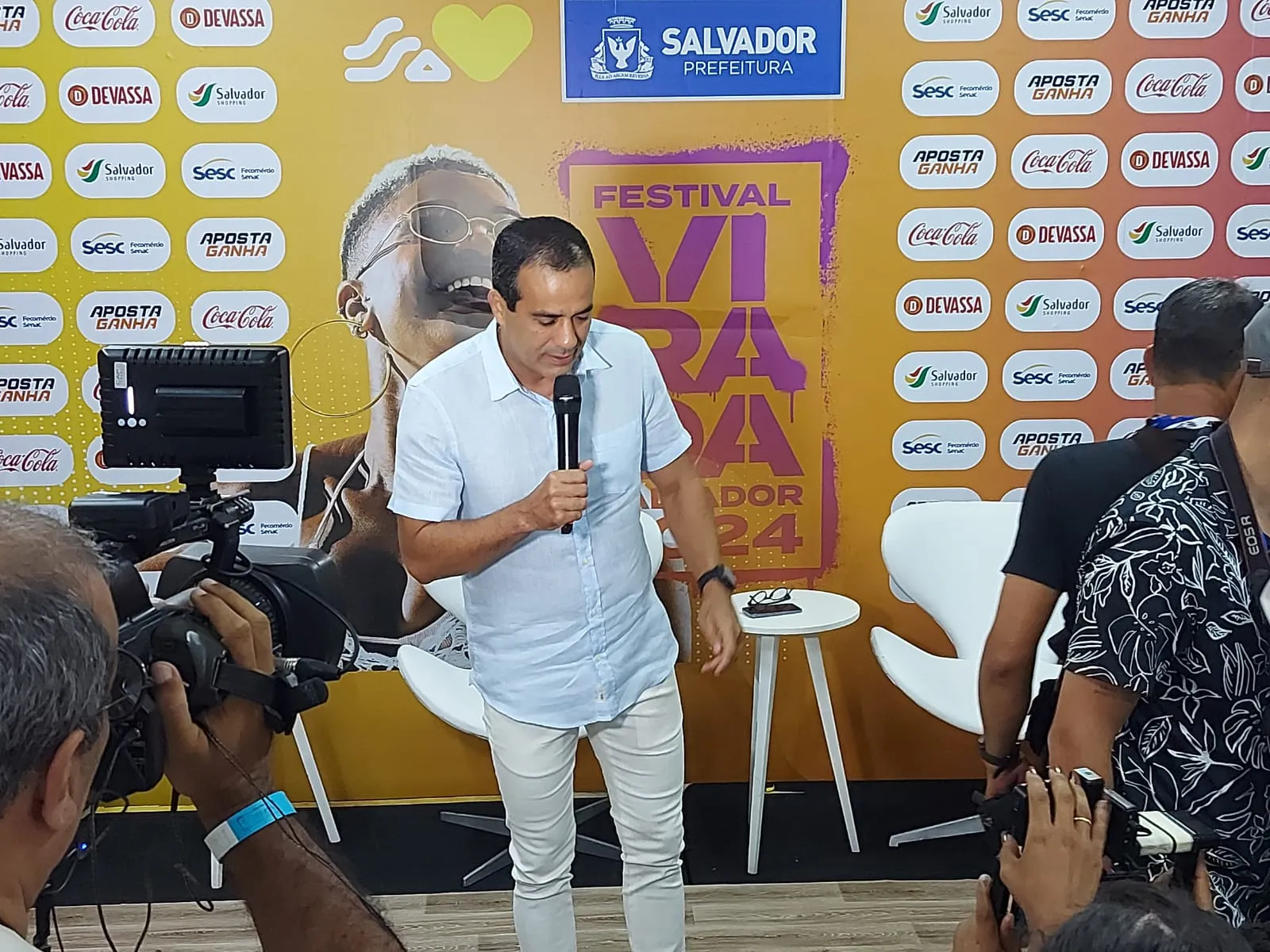 Imagem ilustrativa da imagem Bruno Reis confirma 1 milhão no Festival Virada e faz balanço inicial