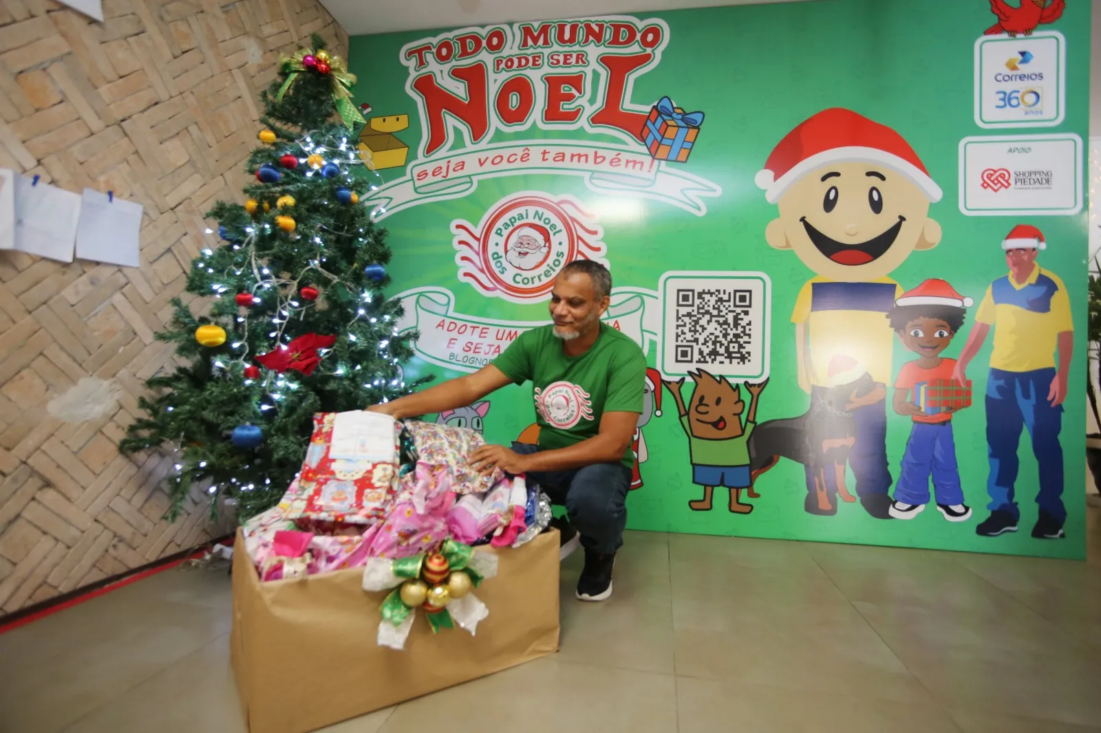 Imagem ilustrativa da imagem Campanha Papai Noel dos Correios prorroga prazo de entrega das cartas
