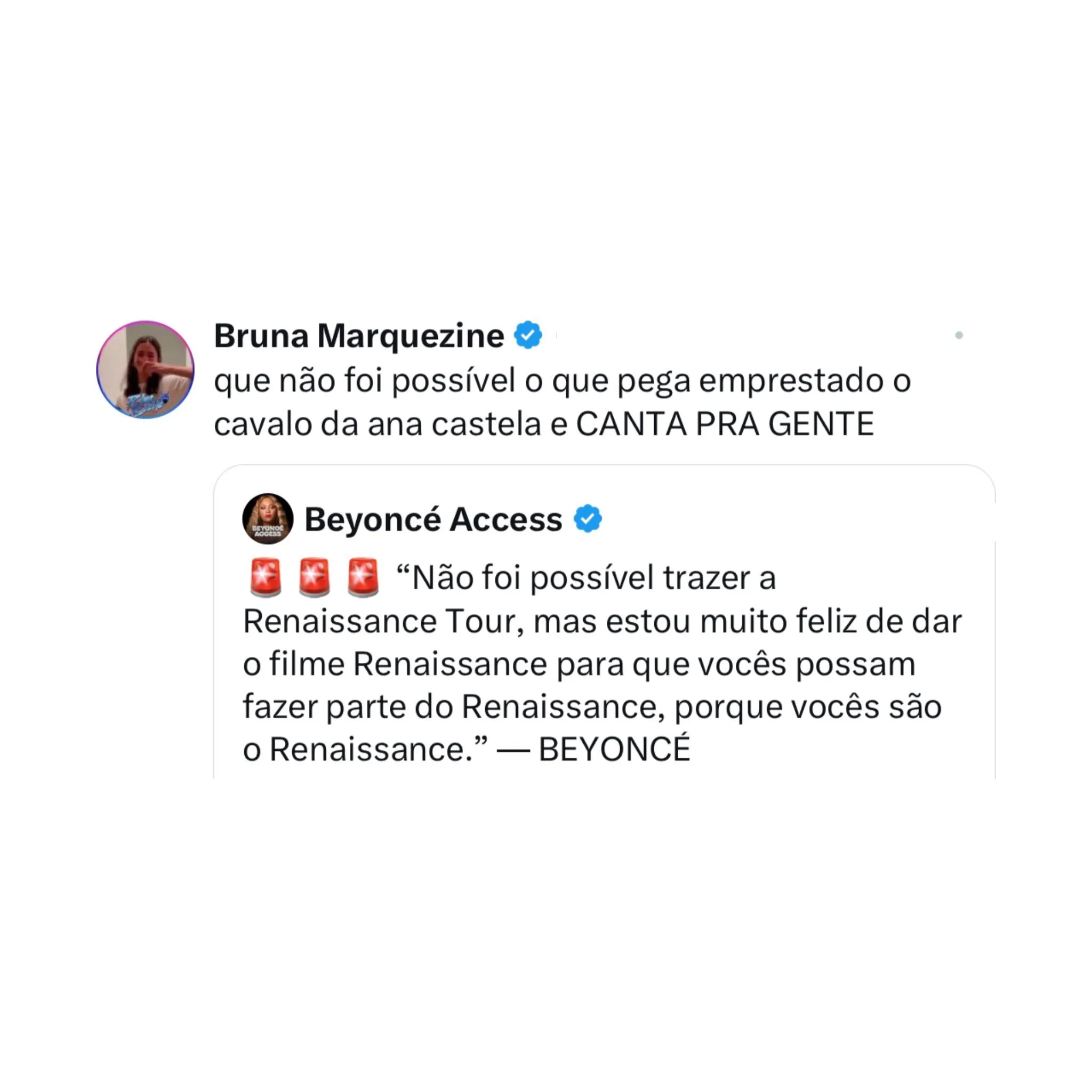 Imagem ilustrativa da imagem Celebridades enlouquecem com presença de Beyoncé no Brasil