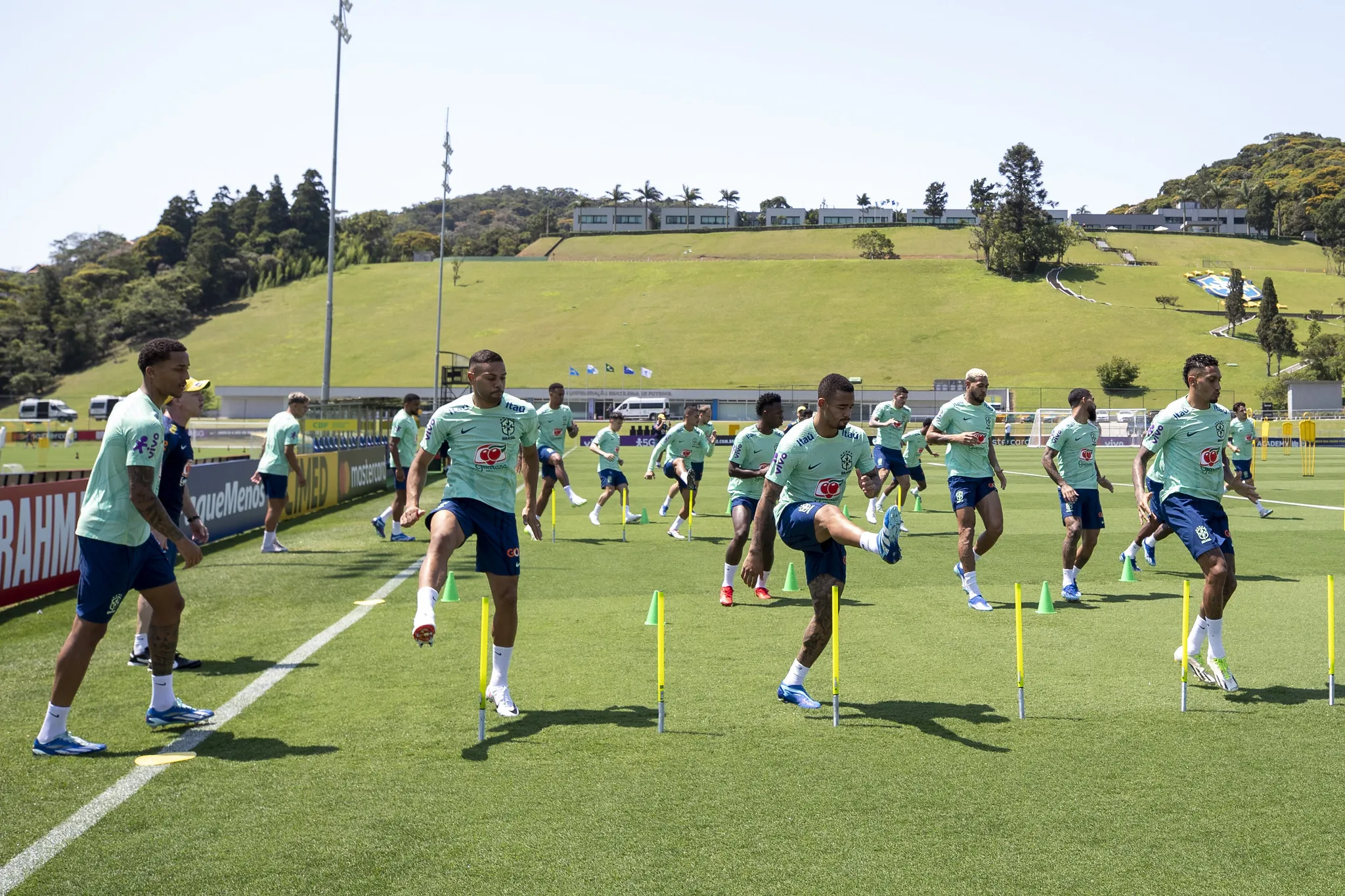 Treino da Seleção Brasileira