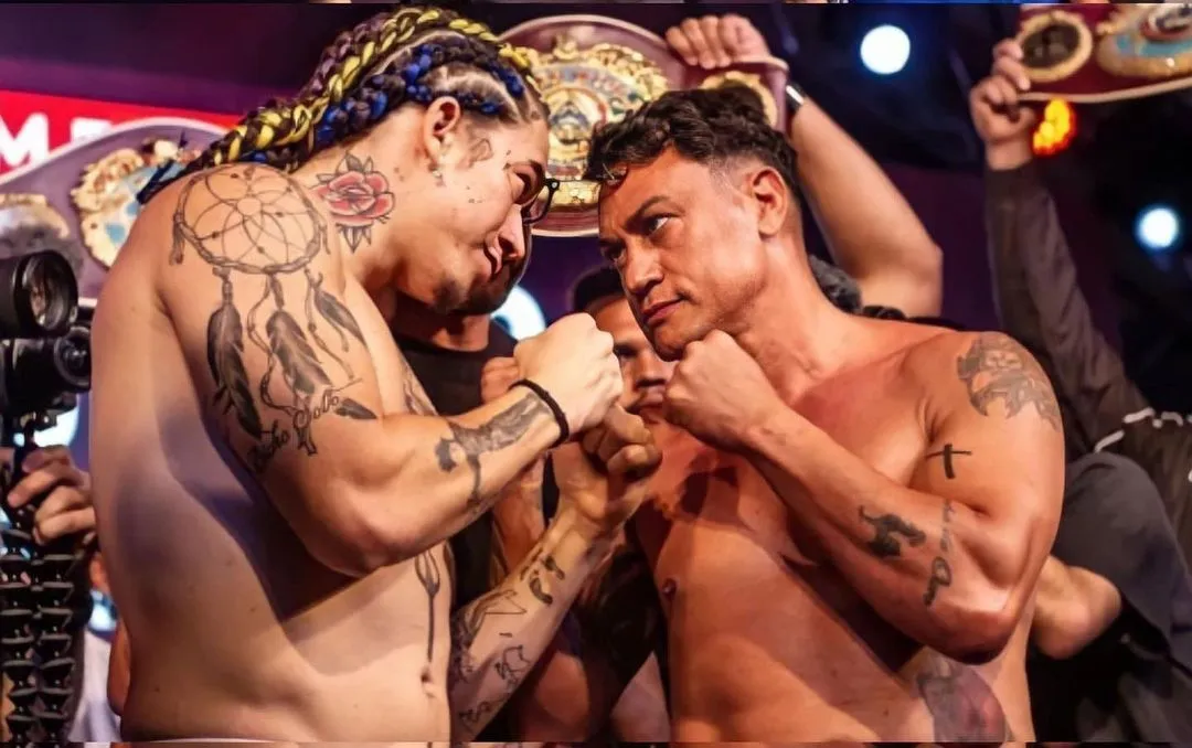 Popó encarou Whindersson no primeiro evento do Fight Music Show, em janeiro de 2022