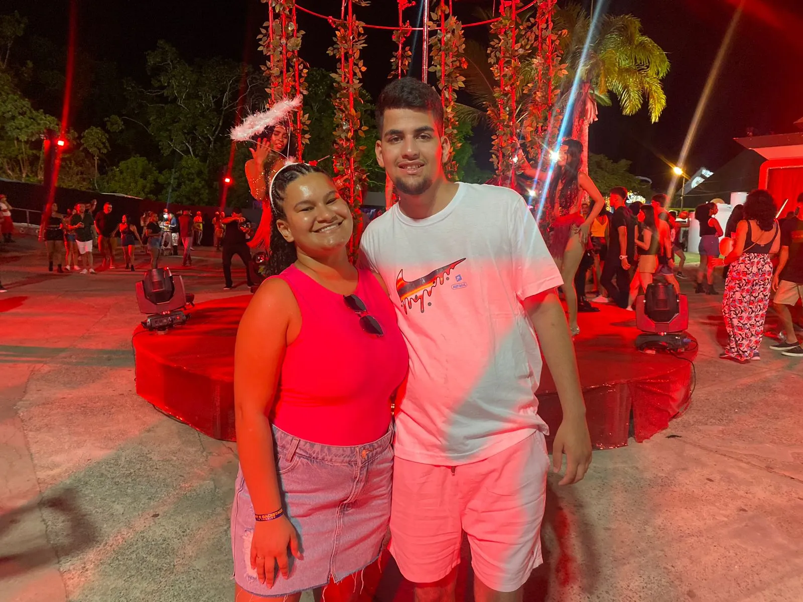 Juciany Fernandes no Baile da Santinha