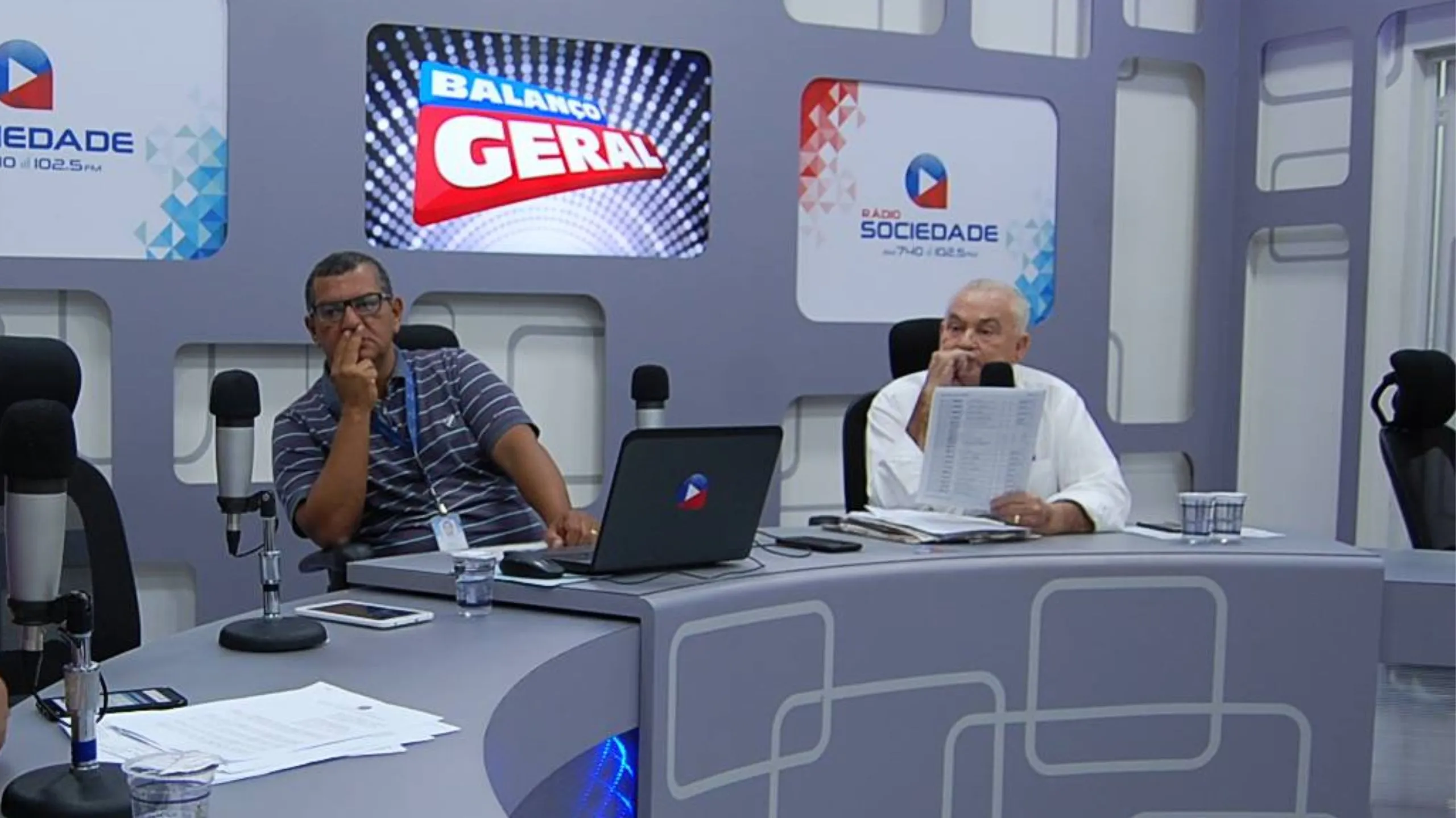 João Kalil ao lado de Raimundo Varela