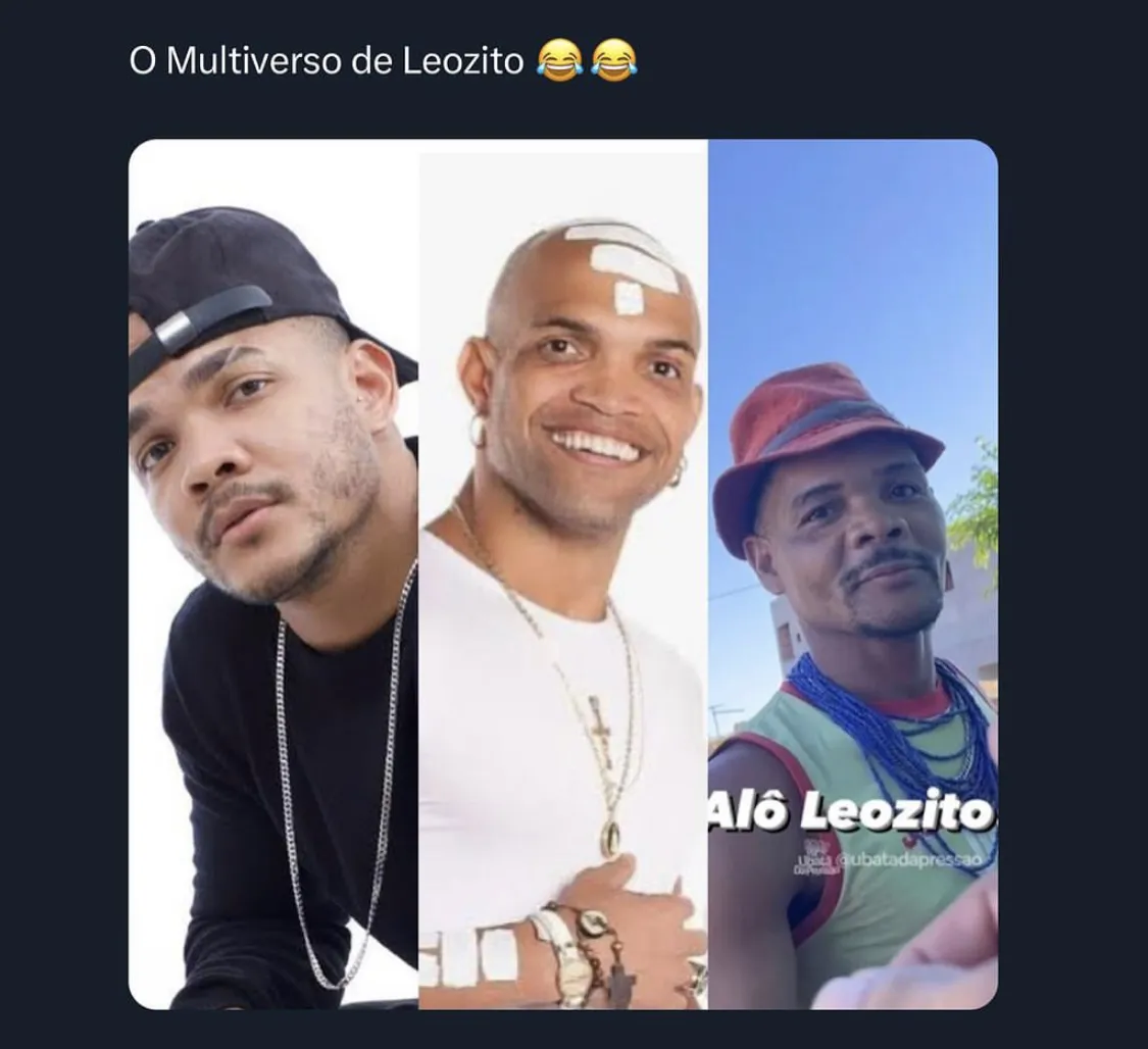 Viralizou nas redes sociais memes com as semelhanças de Leozito