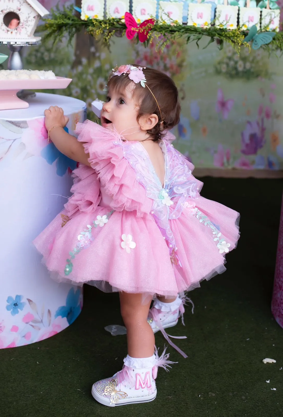 Pequena Marthina completa primeiro ano de vida