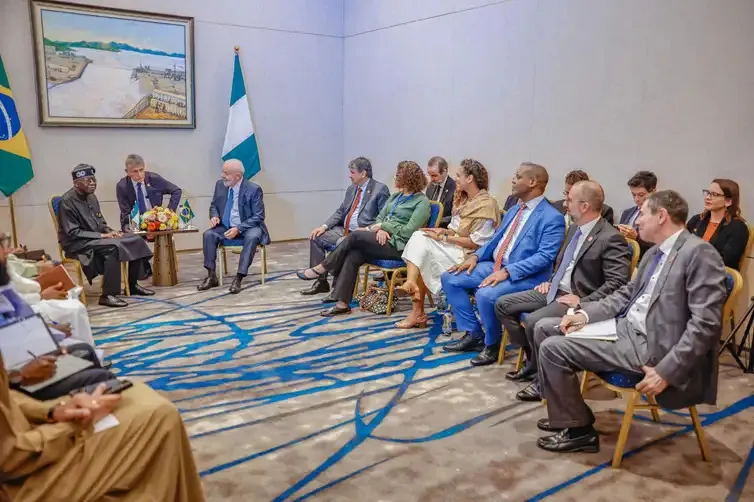 Imagem ilustrativa da imagem Lula se reúne com presidentes africanos e fala em "sul global" forte