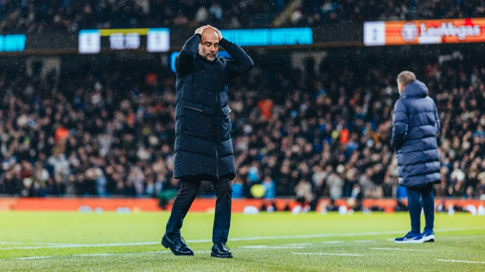 Guardiola lamenta empate sofrido contra o Tottenham