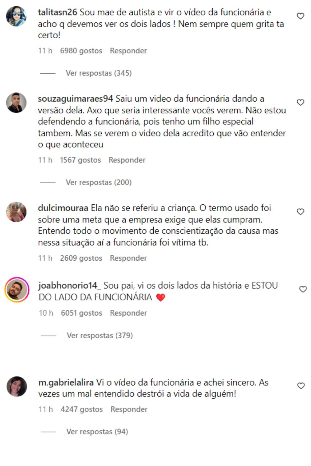 Seguidores do apresentador saíram em defesa da ex-funcionária